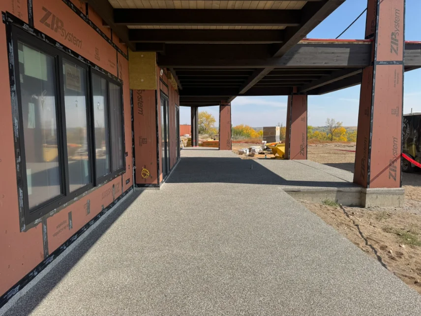 deck · sandstone
